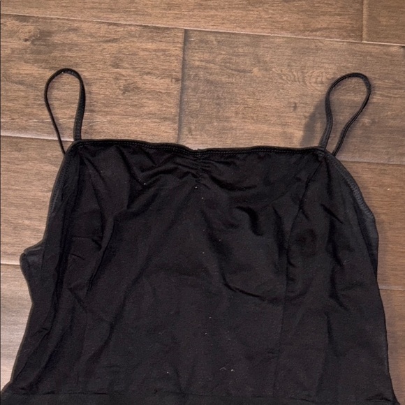 iEFiEL Women's Lyrical Chiffon Ballet Dance Dress Asymmetric High-Low Skirt, XXL - Picture 5 of 7